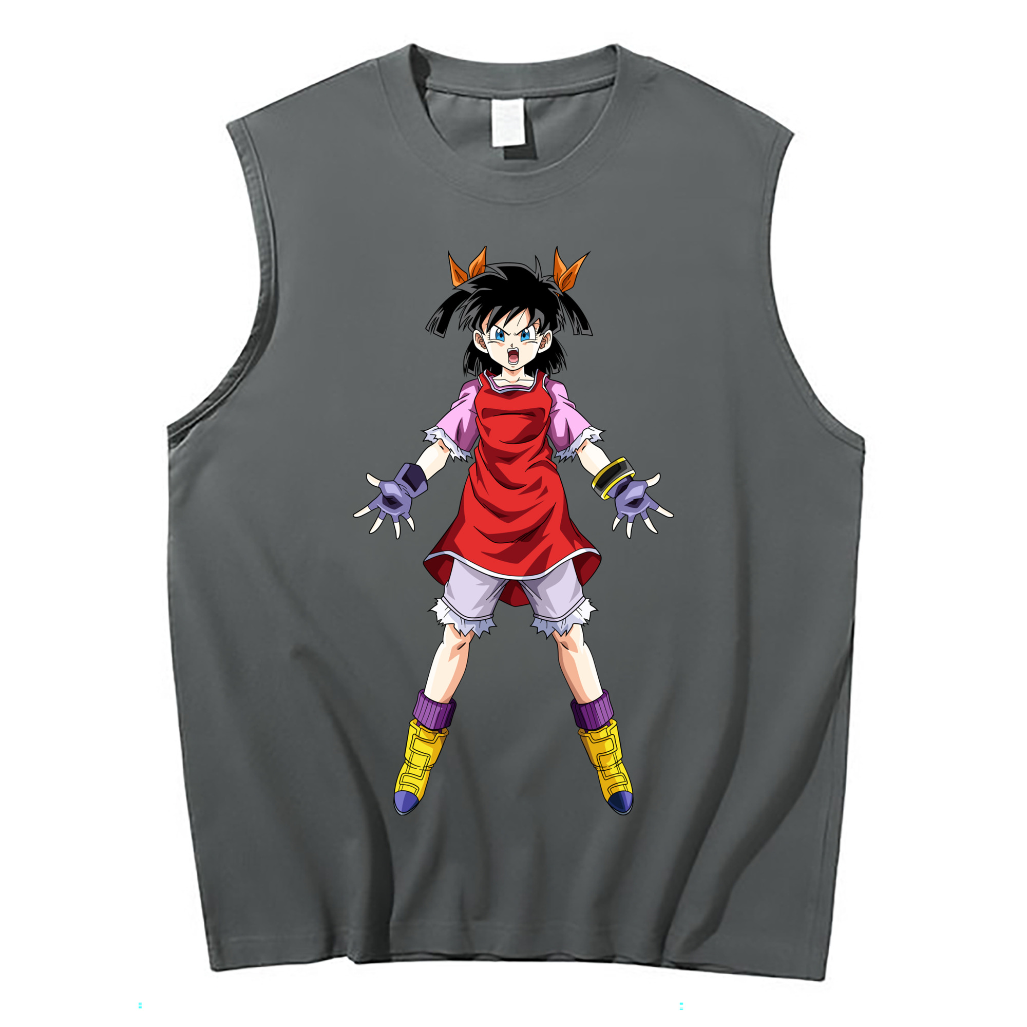 （画像用） ドラゴンボール パン DRAGON BALL Pan コットン100％タンクトップ（フロントプリント）